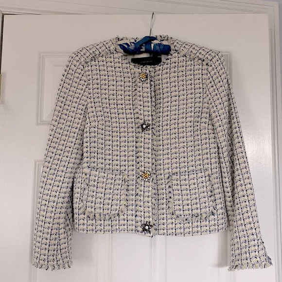 Zara Jackets & Coats Zara Tweed Jacket Poshmark